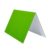 Trifold Design Chromas Panel Size with Green and White Surfaces for Video Production and Photo Shoots Portable Backdrops