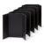 Trifold Poster Board 36″ x 48″, Corrugated Display Boards, Foldable Presentation Boards for Science Fair, School Projects, Business Presentations, Photo Displays and Exhibitions (Black, 5PCS)