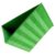 Tripod Pocket Chart with Card Slots, Green Cloth Teaching Display