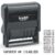 Trodat Printy 4.0 4817 Date Stamp with Word Band, German, Black, 12 Office Texts to Rotate, Imprint 47 x 4 mm, Ink Pad, Black, Self-Inking
