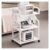 Trolley Cart on Wheels – Rolling Sto Stand for Estheticians s Tattoos – Utili Salon Trolley in White – t for Professals