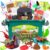 Trubic Dinosaur Slime Making Kit for Boys, Butter/Crystal/Glow in The Dark Slime with Add-ins, Includes Dino Figurines/Volcano, Christmas Birthday Party Favors Gift Toys for Kids 6-12