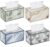 Trusted Care Facial Tissues, 4 Big Boxes, 230 Tissues Per Box – 2-Ply, Soft & Absorbent (920 Total), Packaging May Vary.