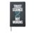 Trust Science Not Morons STEM Chemistry Biology Hardcover Journal, Black