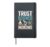 Trust Science Not Morons STEM Chemistry Biology Hardcover Journal, Black
