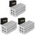 TRYMAG 200Pcs Small Round Refrigerator Magnets for Crafts, 8x3mm Mini Rare Earth Tiny Strong Neodymium Disc Magnets for Whiteboard, Fridge, Office, Hobbies, Tiny Round Button (Pack of 3)