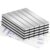 TRYMAG 25 Packs Heavy Duty Neodymium Magnet Bars 60x10x3mm, Strong Magnetic Strips Rare Earth with Double-Sided Adhesive, Powerful Metal Rectangular Magnets for Door, Craft, Fridge, Office