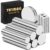 TRYMAG Small Strong Magnets, 6 Sizes Rare Earth Magnet, 255Pcs