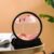 TTOBHF 3D Moving Sand Art Decor, Calming Hourglass Liquid Motion, Deep Sea Sandscape, Sand Art Picture for Living Room Office, Desk Ornament for Adults(Brown,12in,Black Frame)