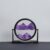 TTOBHF Modern Minimalist Moving Sand Art Motion Decor, 3D Liquid Deep Sea Sandscape, Calming Sand Art Picture Hourglass Desk Decor with Easy-Flip Stand(Purple,9in)