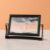 TTOBHF Square 5/7/10 inch Rotating Moving Sand Art Picture Liquid Hourglass Desk Decor, 3D Deep Sea Sandscape in Motion Display Flowing Sand Craft for Living Room, Home Gift(Black,10in)