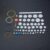 TTONGX 60pcs Crown Worm Gears Robot Single Double Reduction