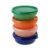 Tupperware Small Hitparade Container Bowl Set of 4 x 300 ml Orange Lime Salmon Green (Includes 1x Magnetic Caterpillar)