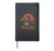 Turkey Bodybuilder Thanksgiving Day Gym Fitness Workout Hardcover Journal, Black