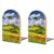 Tuscany Spring Wooden Bookends for Shelves 1 Pair