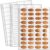 tutata Letter Size Pressed Penny Sleeves, 40-Pocket Penny Sleeves, 15 Pack