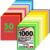 TUXIYA Construction Paper 1000 Sheets, 9″x12″ 80GSM Craft Paper, 50 Assorted Colors Bulk Pack, Color Paper for Arts & Crafts, School Supplies