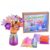 TWIDDLELAB DIY 3D Fuse Beads Flower Bouquet Making Kit, 5mm Melty Iron Beads Craft Set for Custom Handmade Floral Gift, All Supplies Included