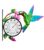 Twirleternity Outdoor Thermometer Waterproof, Metal Wall Thermometer
