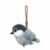 TWTCZOZ Bird Doll Adorable Songbird Round Embroidered Weighted Particles Soft Stuffed Animal Suitable for Gift Giving Bedroom Nursery Girls Bird Lovers Comfort, Great Tit W Lanyard