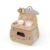 TWTCZOZ Children Kitchen Simulation Wooden Play Cooker Set Oven Accessories with Control Knobs and Opening Oven Suitable for playroom Daycare Nursery
