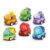 TXT-MATRIX 6-piece City Vehicle Set Featuring Pull-Back and Inertia-Driven Action; Battery-Free, Safe, and Durable—Perfect as a