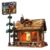 TYCOLE Wood Cabin Building Blocks Set with Lights for Adults and Girls 8-12