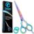 Tycon Hair Cutting Scissors Professional 6.5″ – Japanese Stainless Steel, 2.7″ Razor Edge Blade Barber Scissors – Ergonomic design – Precision Hair Scissors for Smooth Cutting – Salon & Personal Use