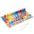 tysszx Montessori Wooden Activity Board, Number Puzzles Sorter Counting Shape Stacker Stacking Game