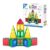 Tytan Magnetic Tiles 80-Piece Building Set by ZURU – Colourful STEM Construction Toy with Strong Snap-Fit Tiles for 2D and 3D Play, Includes Carry Bag, for Kids Ages 3+