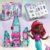 Tytan Official Disney Junior Ariel Magnetic Tile Set – 41-Piece STEAM Building Toy with Reusable Stickers & Workbook – Undersea Adventures for Kids Ages 3+