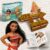 Tytan Official Disney Moana Magnetic Tile Set – 30-Piece STEM & STEAM Building Toy with Reusable Sticker Sheets & Instruction Manual – Educational Play for Kids 3+