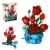 Tzcjimud 2-in-1 Rose & Snake Building Block Set with Detachable Snake