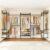 U5 Wall Mounted Closet System, Industrial Pipe Clothing Rack Garment Racks for Hanging Clothes, Heavy Duty Closet Organizers System in Wardrobe Closet, Black