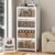 UAMFURI 192QT Lockable Storage Bins with Lids – Stackable Storage Cabinet with Doors and Wheels, Collapsible Plastic Organizer and Containers for Closets, Office, 4 Pack Cubes