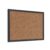 U Brands Cork Bulletin Board, 17″ x 23″, Black Wood Frame