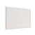 U Brands Farmhouse Linen Bulletin Board, 30″ x 20″, White Wood Frame, Wall Mounted Pin Board for Home Office, Classroom & Kitchen, Includes Push Pins