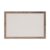 U Brands Linen Bulletin Board, 36″ x 24″, Rustic Wood Style Frame, Industrial Grade Pinning Surface