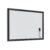 U Brands Magnetic Dry Erase Board White Board, 24″ x 18″ Inches, Black Wood Frame (307U00-01)