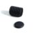 U Brands Magnets for Glass Whiteboard, 8 Count, Strong Magnets, Black