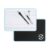U Brands Mini Dry Erase Board for School, 1 Count Double Sided Ruled – Blue