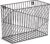 U Brands Vena Wire File Basket, Office Supplies, Metal, Black, 1 Count (Pack of 6)