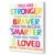 UCGAOIOQ Childrens Affirmation Poster Motivational Wall-Art for Teens Room Decor Bedroom Dorm Classroom Encouraging Quotes(Unframed,16x24inch(40x60cm))