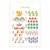 UCGAOIOQ Early Math Poster – Counting Numbers 1-10 – Educational Wall Chart for Preschool, Daycare & Homeschool Learning(Framed,16x24inch(40x60cm))