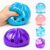 Ucikik 6 PCS Glitter Dumpling Coconut Oil Squishy Fidget Toys, Diamond Squishy, Slow Rising Sensory Stress Balls for Kids and Adults, Squeeze Toy for Anxiety Relief, Party Favors and Classroom Prizes