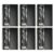 UCREATE Poly Cover Sketch Book, 6″ x 9″, Black, 75 Sheets/Book, 6 Count