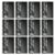 UCREATE Poly Cover Sketch Book, Heavyweight, 70 lb., Side Spiral Bound, 6″ x 9″, Black, 75 Sheets/Sketch Book, Case of 12, 900 Sheets Total