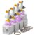 UDAUDU Seagull Mine Keychain, Rechargeable Sound Button Keyboard Clicker Fidget Toy – Stress Reducer Noise Maker (4pcs)