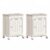 UFORU 2 PCS Rolling Laundry Hamper, Large Capacity with Lid & Wheels
