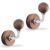 UFURMATE Magnetic Hook for Cruise Cabins 2Pcs Wooden Strong Magnet Hooks for Refrigerator, Grill, Hanging, School Locker Travel Ship Essentials (Walnut)
